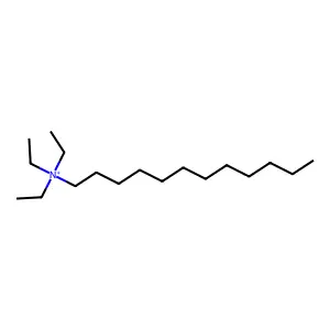N,N,N-Triethyl-1-dodecylammonium structure