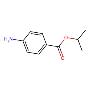 Propan-2-yl 4-aminobenzoate structure