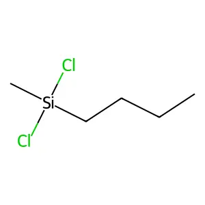 Silane, butyldichloromethyl- structure