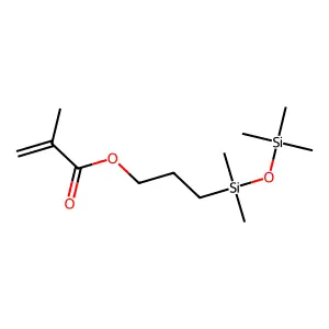 3-(Pentamethyldisiloxanyl)propyl methacrylate structure