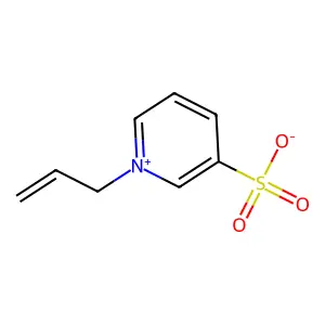 1-Allyl-3-sulphonatopyridinium structure
