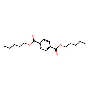 1,4-Dipentyl 1,4-benzenedicarboxylate structure