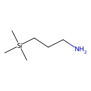 (3-Aminopropyl)trimethylsilane structure