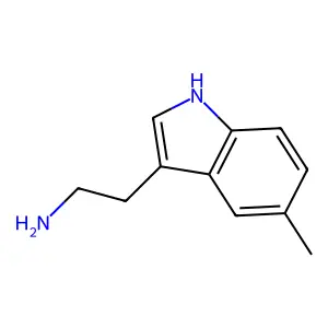 5-Methyltryptamine structure