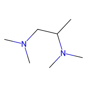 N,N,N',N'-Tetramethyl-1,2-diaminopropane structure