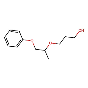 (Methyl-2-phenoxyethoxy)propanol structure