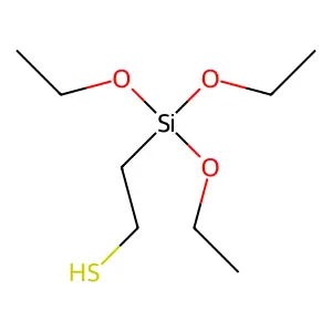 2-(Triethoxysilyl)ethanethiol structure