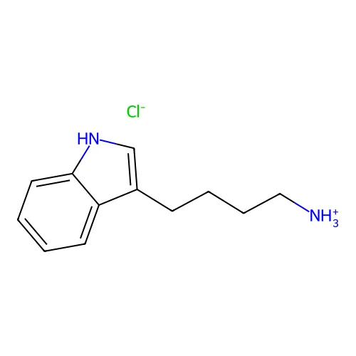 delta-Indolylbutylamine hydrochloride structure