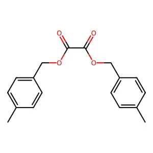 Ethanedioic acid, 1,2-bis[(4-methylphenyl)methyl] ester structure