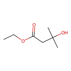 Ethyl 3-hydroxy-3-methylbutyrate structure