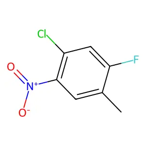 4-Chloro-2-fluoro-5-nitrotoluene structure