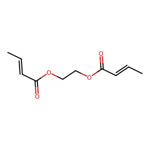 Ethylidene 2-butenoate structure