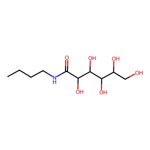 N-Butyl-D-gluconamide structure