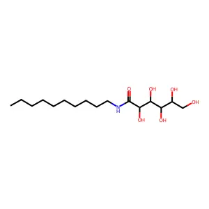 N-Decyl-D-gluconamide structure