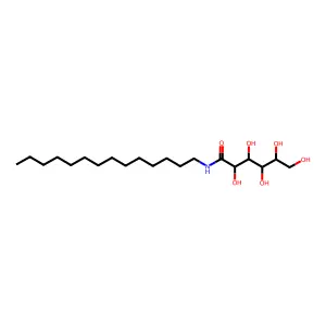 N-Tetradecyl-D-gluconamide structure
