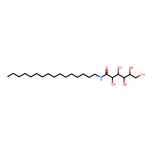 N-Hexadecyl-D-gluconamide structure