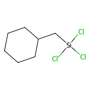 Cyclohexane, [(trichlorosilyl)methyl]- structure