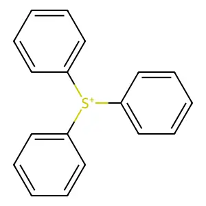 Triphenylsulfonium structure