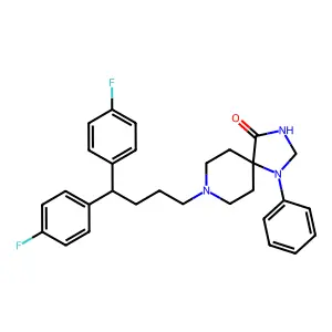 Fluspirilene structure