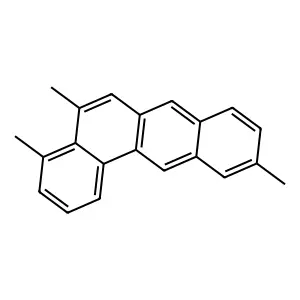 Benz(a)anthracene, 4,5,10-trimethyl- structure
