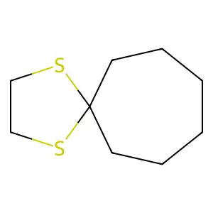 1,4-Dithiaspiro(4.6)undecane structure