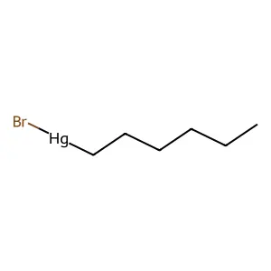 Mercury, bromohexyl structure