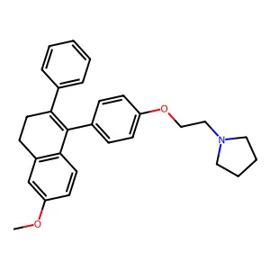 Nafoxidine structure