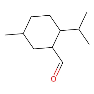 2-(Isopropyl)-5-methylcyclohexanecarbaldehyde structure