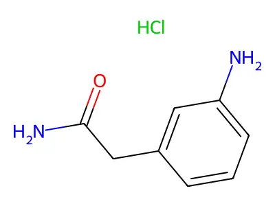 Acetamide, N-(3-aminophenyl)-, hydrochloride (1:?) structure