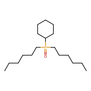 Phosphine oxide, cyclohexyldihexyl- structure