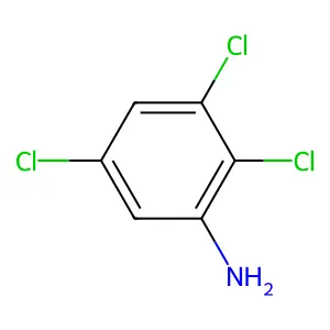 2,3,5-Trichloroaniline structure