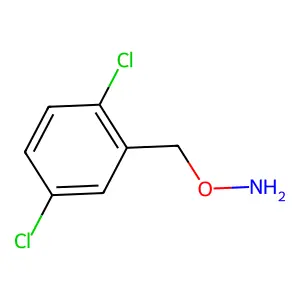 O-[(2,5-dichlorophenyl)methyl]hydroxylamine structure