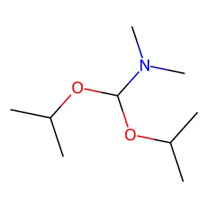 N,N,N-trimethyl-1,1-bis(1-methylethoxy)amine structure