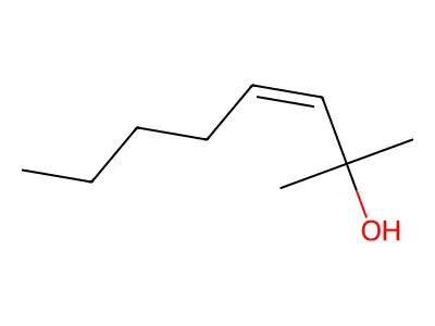 2-Methyloct-3-en-2-ol structure