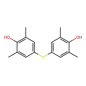 4,4'-Thiobis(2,6-xylenol) structure