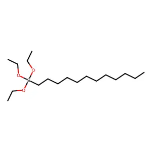 Dodecyltriethoxysilane structure