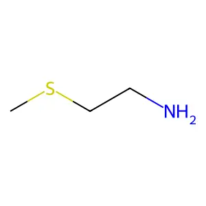 (2-(Methylthio)ethyl)amine structure