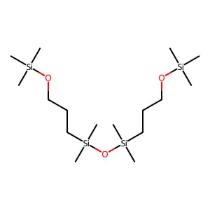 2,2,7,7,9,9,14,14-Octamethyl-3,8,13-trioxa-2,7,9,14-tetrasilapentadecane structure