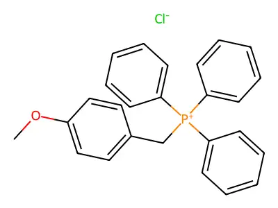 [(4-Methoxyphenyl)methyl](triphenyl)phosphanium structure