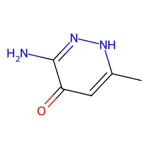 4-Pyridazinol, 3-amino-6-methyl- structure