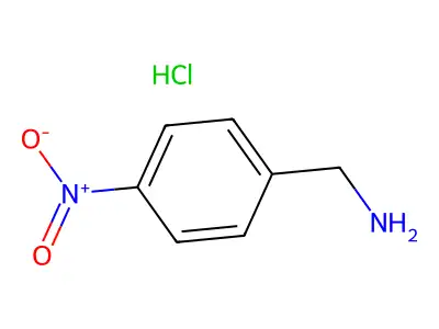 4-Nitrobenzylammonium hydrochloride structure