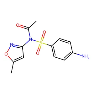Acetylsulfisomezole structure