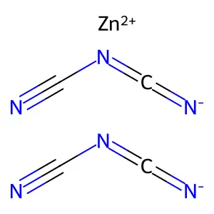 Zinc dicyanimide structure