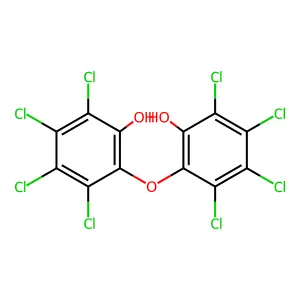 Phenol, 2,2'-oxybis(tetrachloro- structure