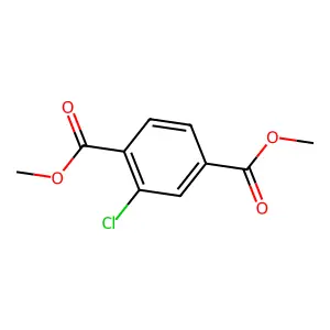 Dimethyl 2-chloroterephthalate structure
