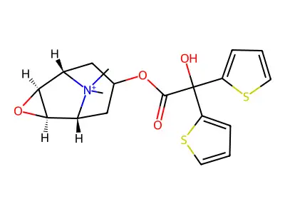 TIOTROPIUM BROMIDE structure