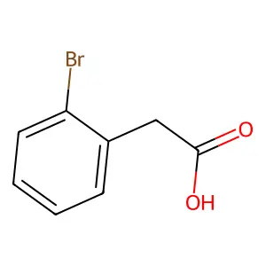 2-Bromophenylacetic acid structure