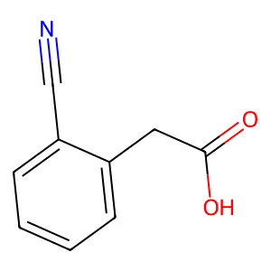 2-Cyanophenylacetic acid structure