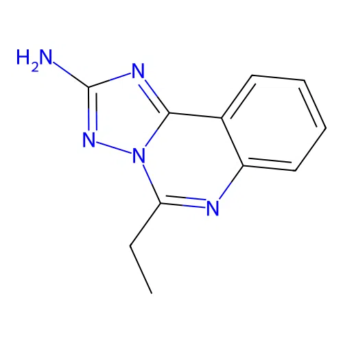 5-Ethyl[1,2,4]triazolo[1,5-c]quinazolin-2-amine structure