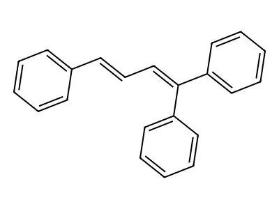 1,1',1''-(1,3-Butadien-1-yl-4-ylidene)trisbenzene structure